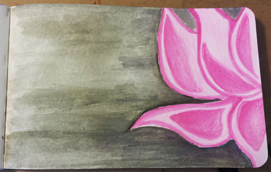 watercolor-Lotus-flower