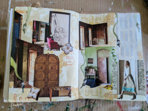 Bluebeard spread 3 - the forbidden door/key